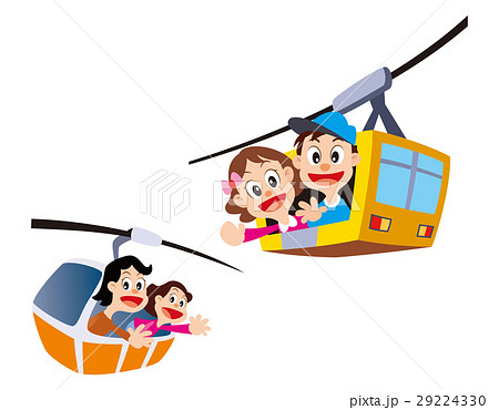 ロープウェイツアーリフトシティ ベクターイラスト画像とPNGフリー素材透過の無料ダウンロード -