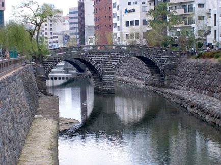 長崎市 色んな角度から見る日本三名橋「長崎眼鏡橋」 あつぱんまん-