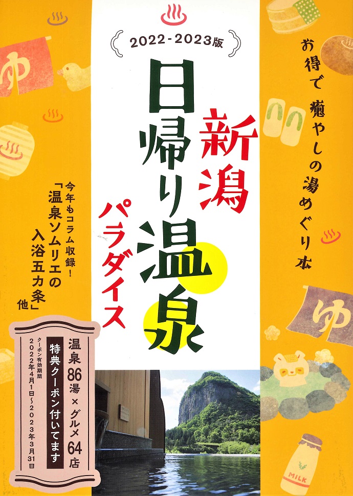 温泉施設チラシサービス業のデザインSkillots