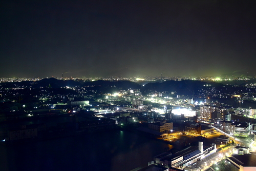 海峡ゆめタワーの夜景 下関市山口ちゃんねる