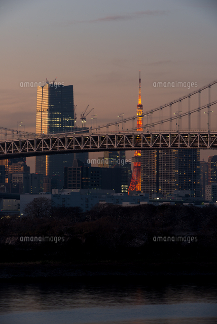 お台場 自由の女神像ライトアップされました！ 9 21