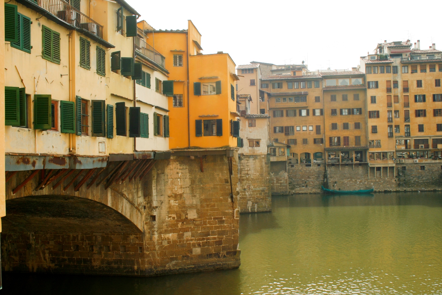 イタリア旅行No.20 フィレンツェ「ヴェッキオ橋」の風景 - 昔に出会う旅