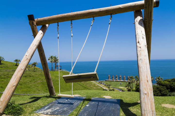 サンメッセ日南 世界でここだけ！イースター島公認の「モアイ像」レプリカ 宮崎県日南市 ひーたぱぱブログ