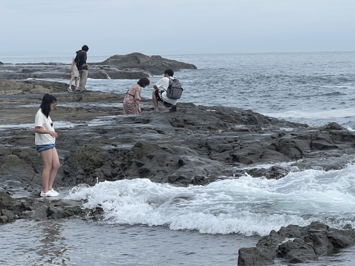 江ノ島から鵠沼海岸まで歩く 2024年7月 :