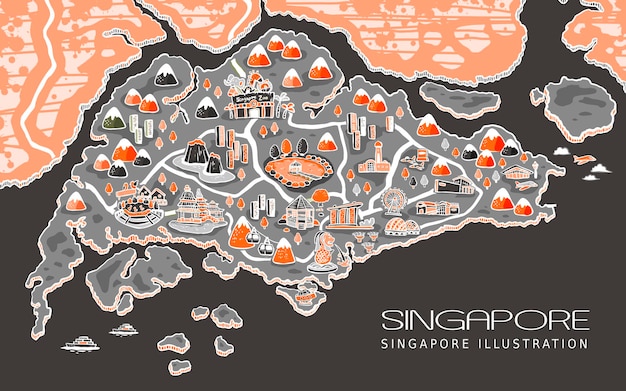 シンガポール観光 訪れたい観光スポットを地図と共に紹介グルメ・夜景・ショッピングのダイジェスト版るるぶ+