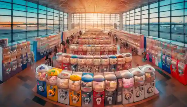 ガチャガチャ好きの皆さん集合‼️羽田空港にカプセルトイ専門店がオープンいたしました🧸 今回は、羽田空港第3ターミナルにある 『ガチャワールド』をご紹介いたします💁‍♀️第3ターミナルの5階のTOKYO