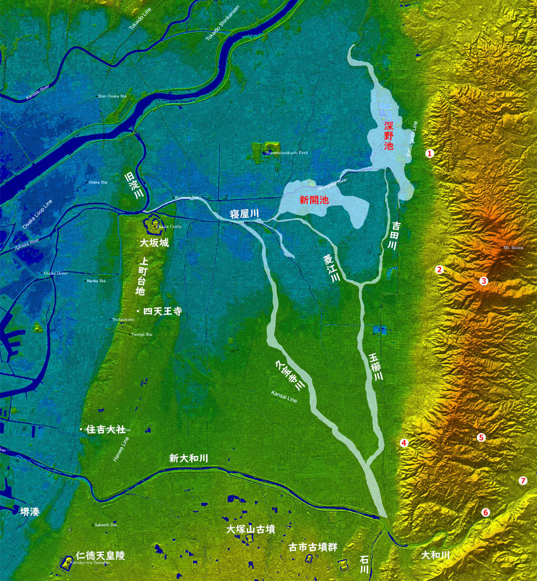 鍋谷峠道路 父鬼バイパス 国道170号など