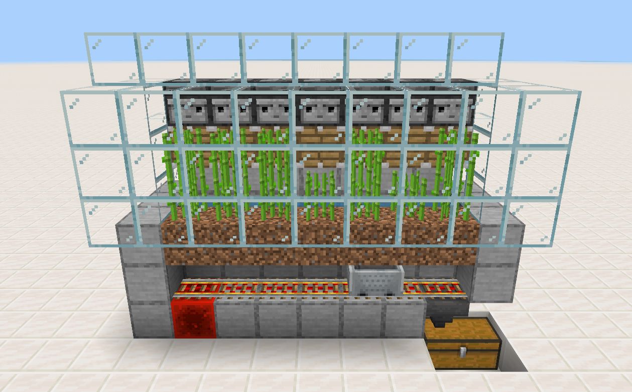 7サトウキビ畑作りました マインクラフトクロップ@マイクラ生活