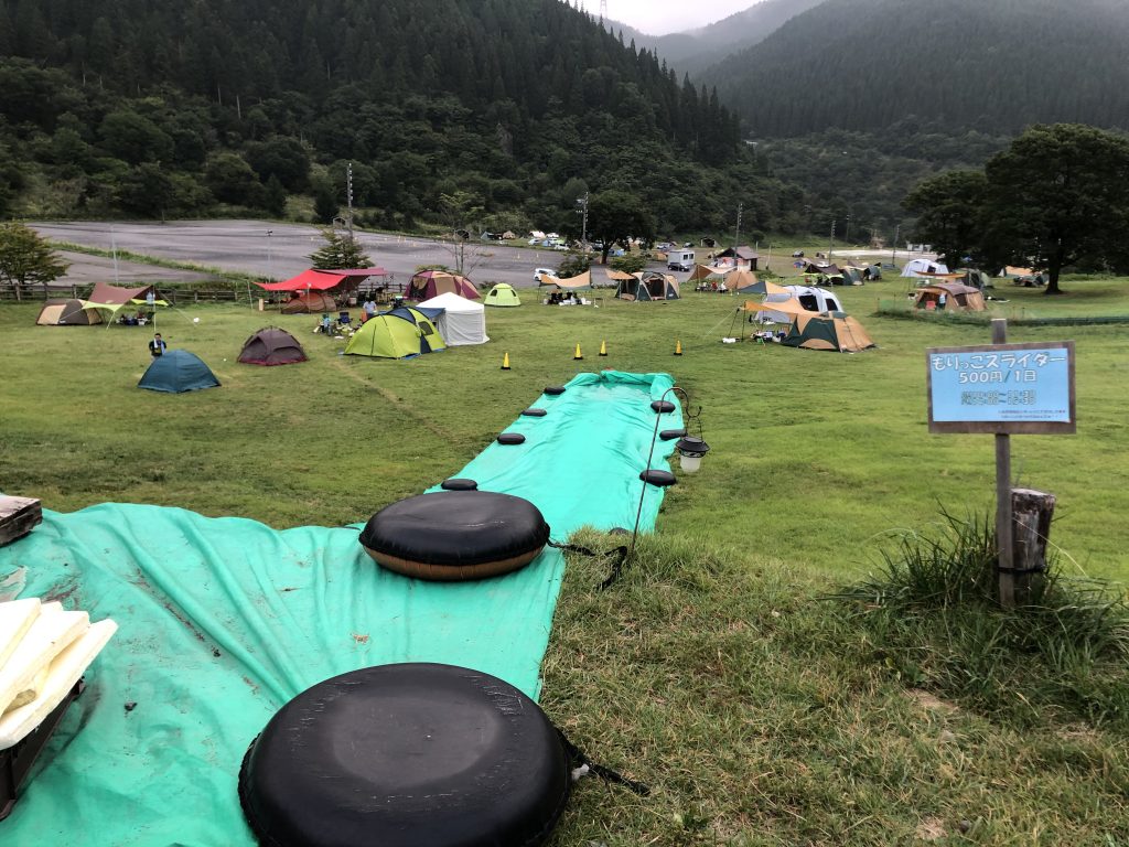 3児のキャンプ:岐阜県 めいほう高原 もりっこキャンプ場 1日目