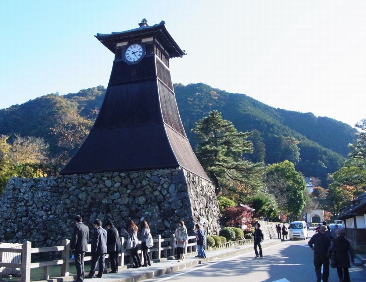 辰鼓楼 時計台 豊岡市出石町