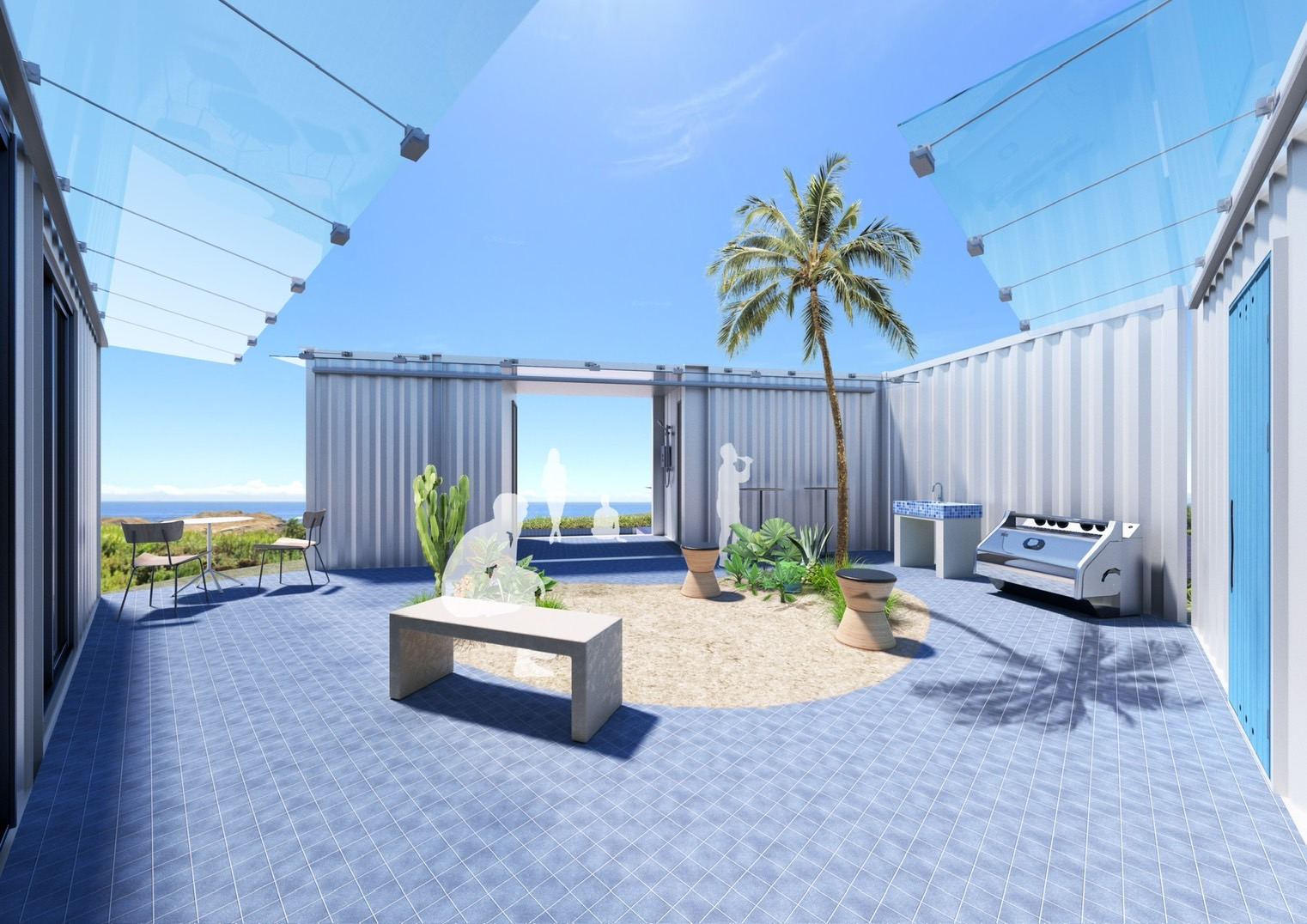 房総のリゾート地、千葉鴨川に「シーサイドテラス千葉鴨川」がオープン！海＆アウトドアを満喫しようPrivate Ocean VillaVILLA 藍水-ransui- 千葉・鴨川リゾグラ