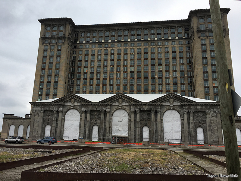 73 デトロイト 廃墟 Stock