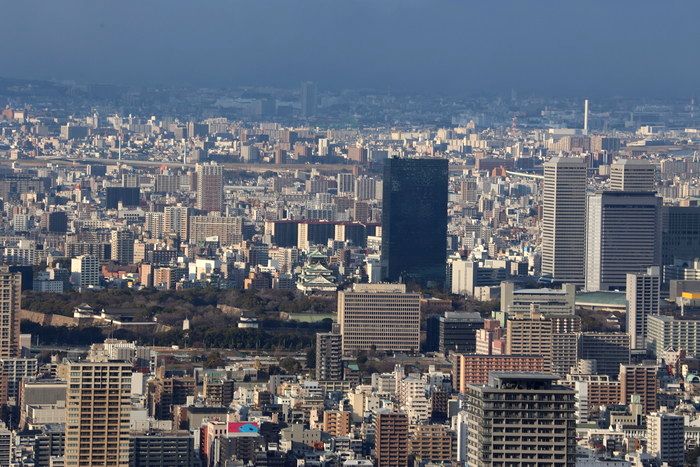 ゴリモンな日々あべのハルカスを遠方から見る