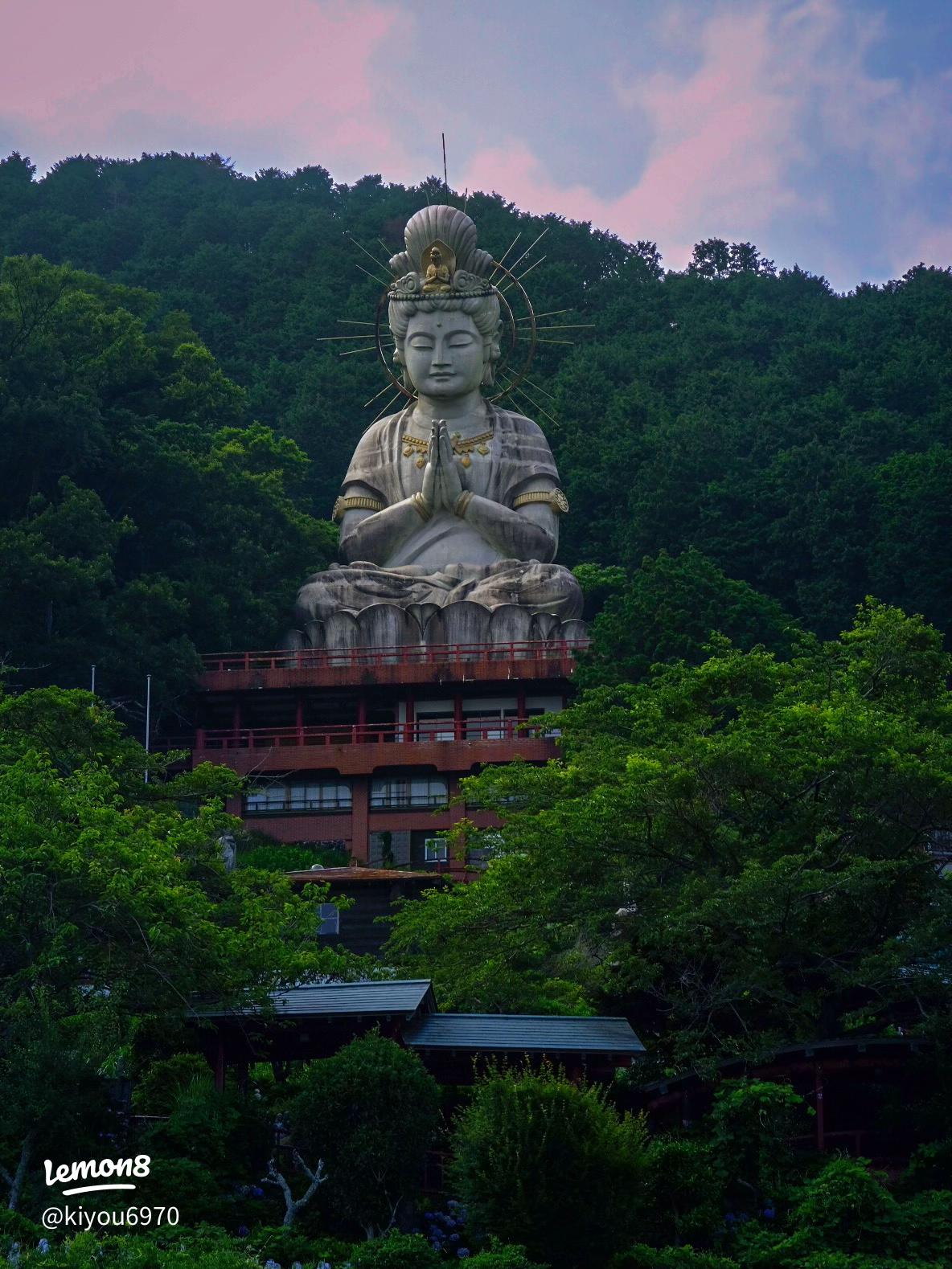 掛け軸 うさみ観音寺山主大僧正『寿福 二字書』仏書 紙本 直筆