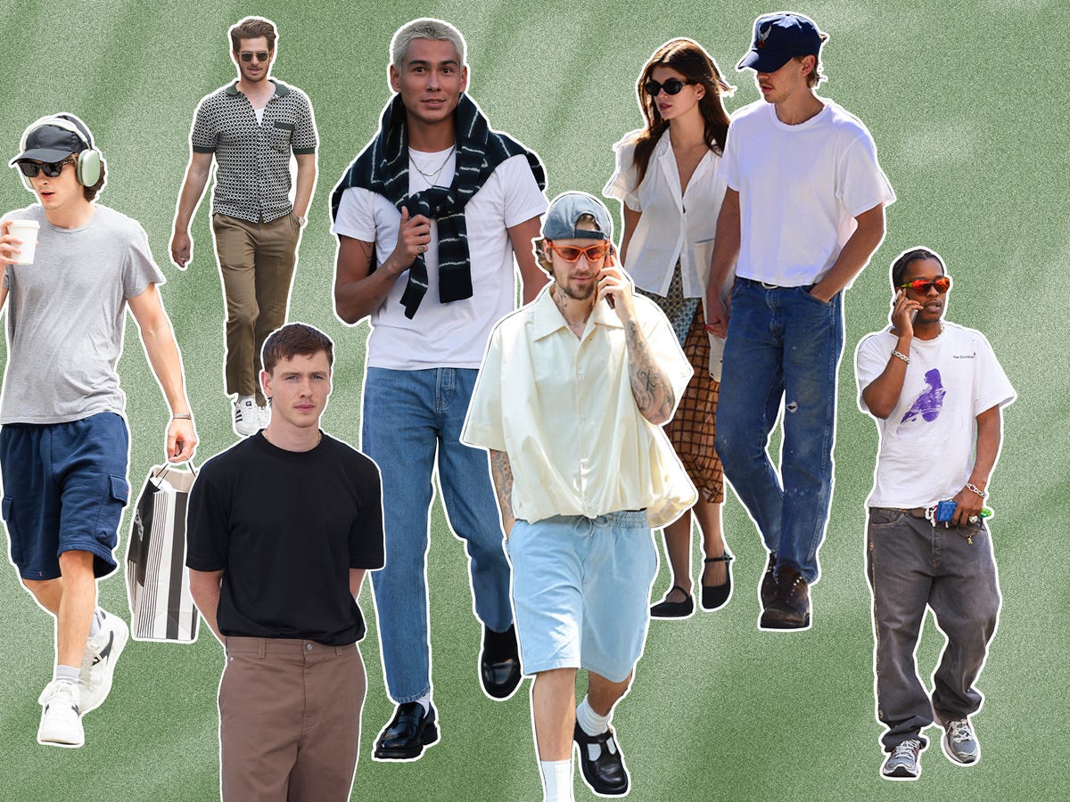 Tシャツとジーンズのスタイリング術