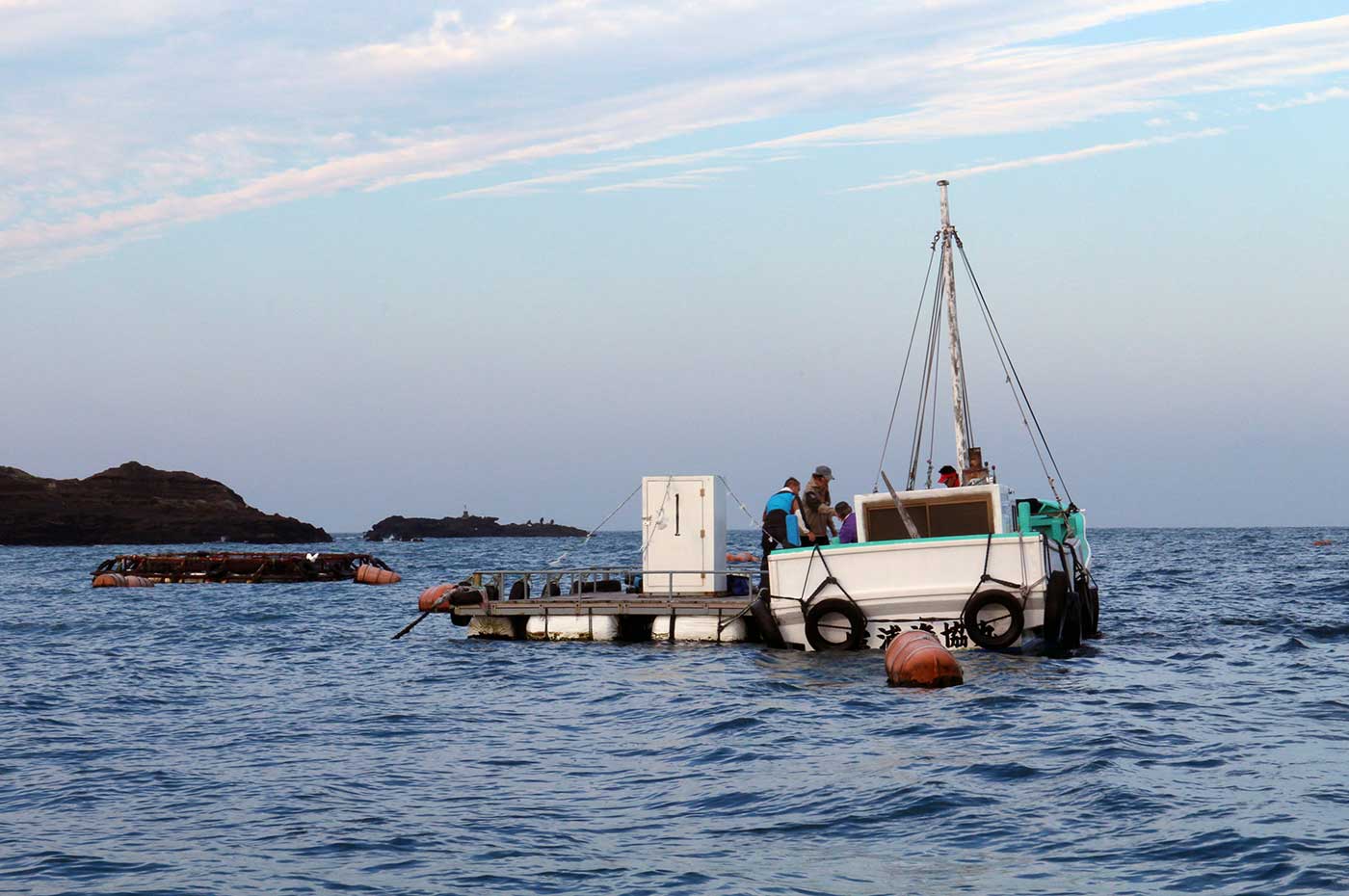 千葉県唯一イカダを貸し切り イカダ釣りで黒鯛をゲット！Let' fishing!