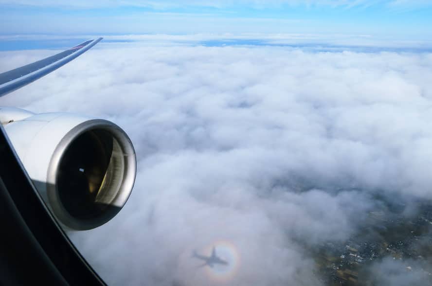 飛行機の窓から絶景事典