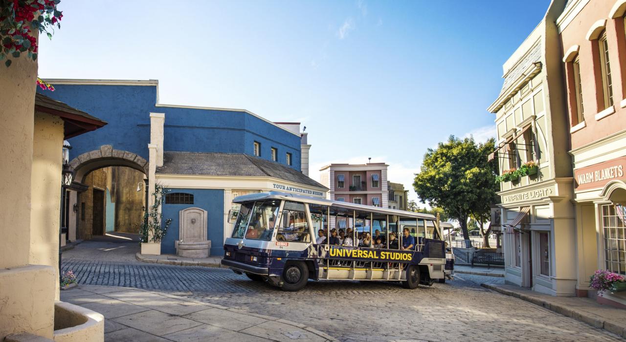 ユニバーサル・スタジオ・ハリウッドのエントランス前にある地球儀 キャステルCASTEL ディズニー情報