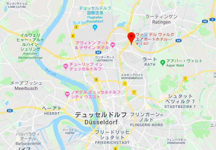 デュッセルドルフ観光の必要日数とおすすめ観光スポットMAP付き旅と私とドイツ