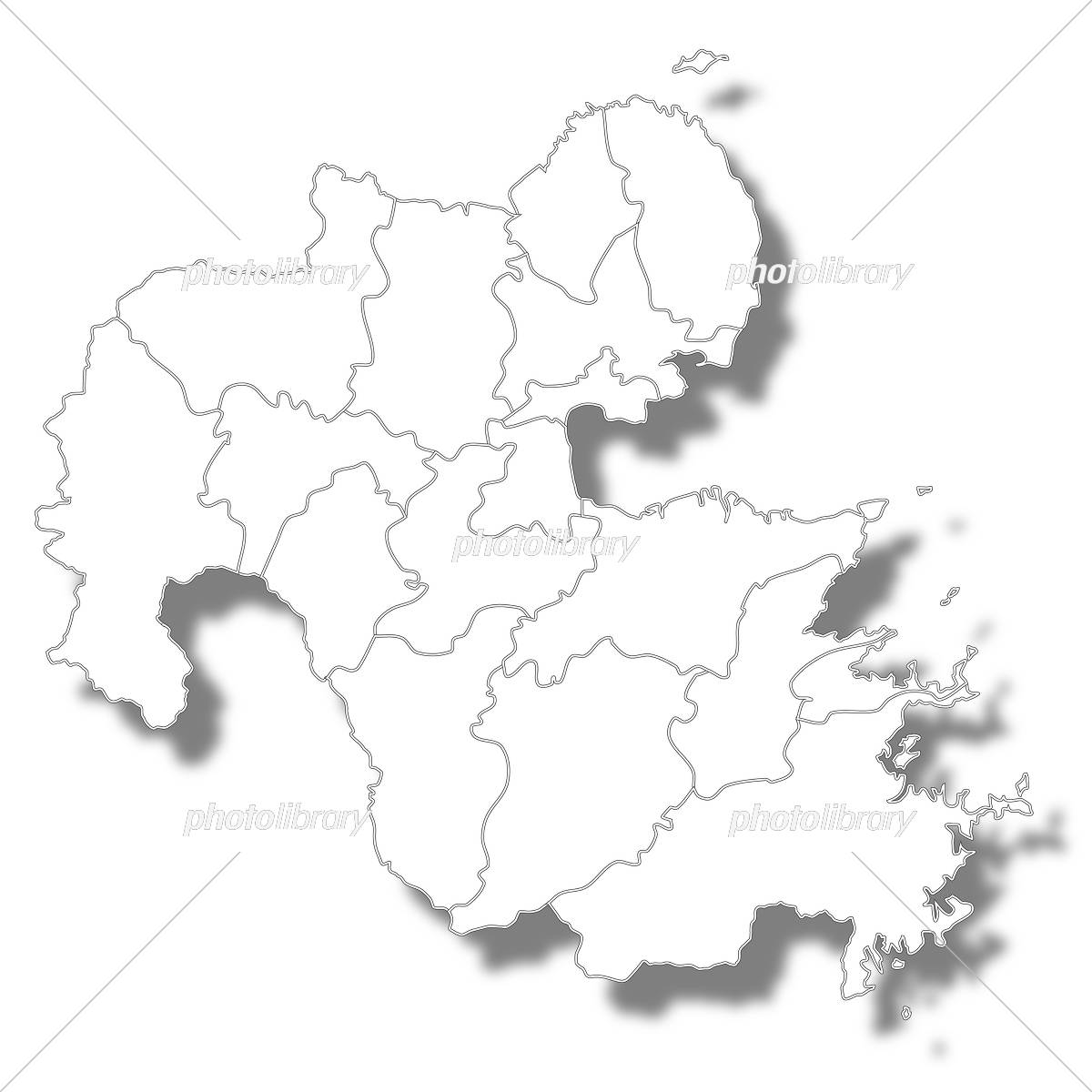 大分 大分県 地図のイラスト素材99469759-