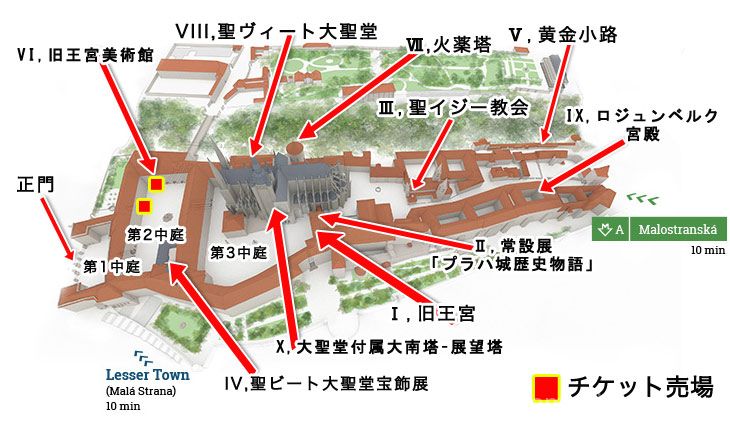 Webで旅気分 百塔の街・プラハで「王の道」を行く－戴冠パレードが行われた石畳みの道を歩き、世界遺産の魅力に浸ろう－楽活 rakukatsu-