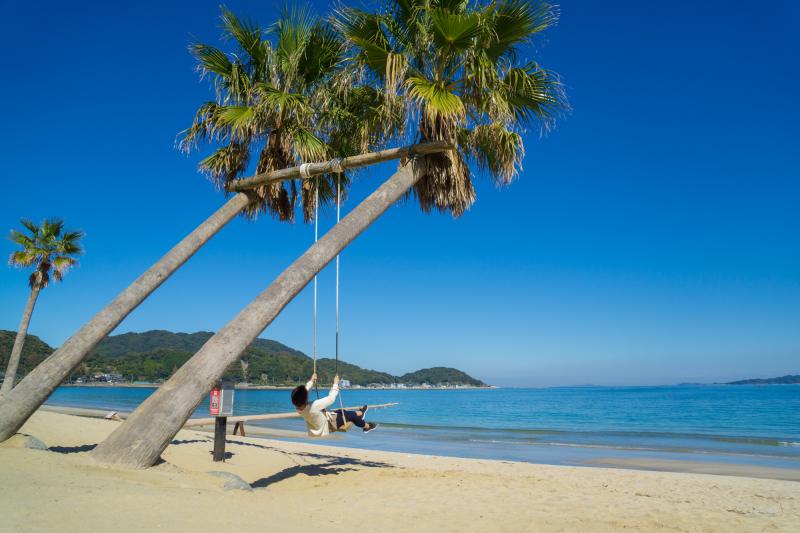 椰子の木ブランコ糸島ざうおの場所と車、バス、電車での行き方