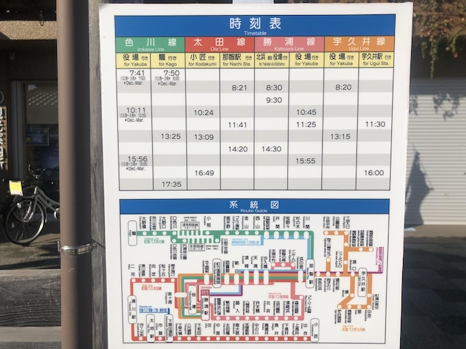 西武高速バス 南紀勝浦線西武バス