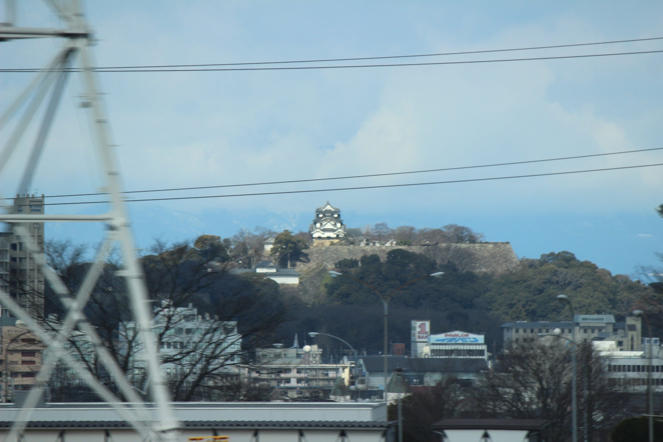 新幹線から見える城〜山陽新幹線編