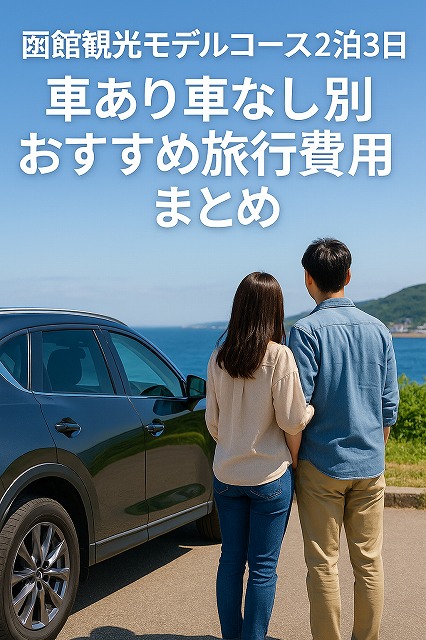 2025年版 函館観光モデルコース 車なし