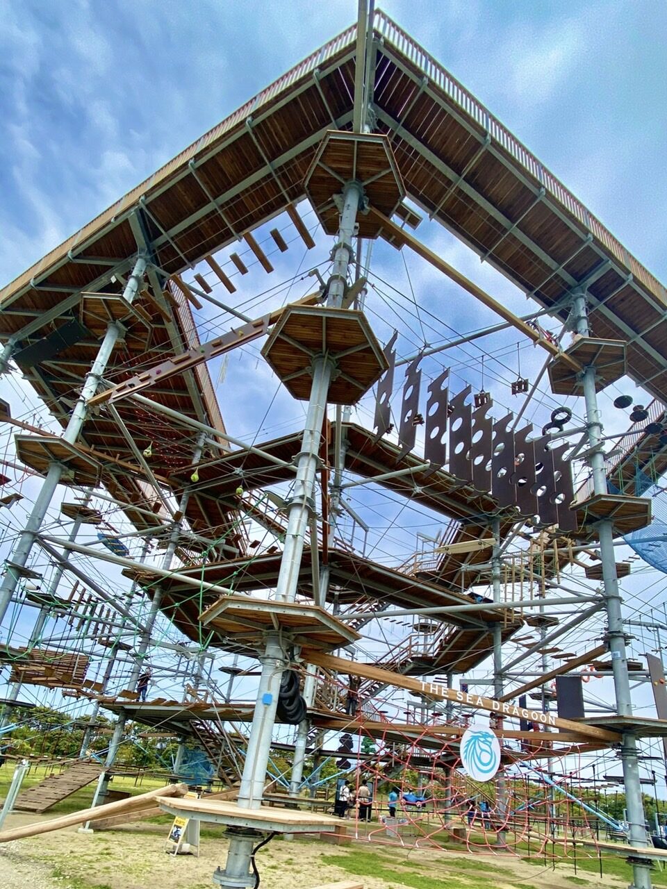 シー・ドラグーン 九州初＆国内最大規模のアスレチックタワーオープン！子づれ DE