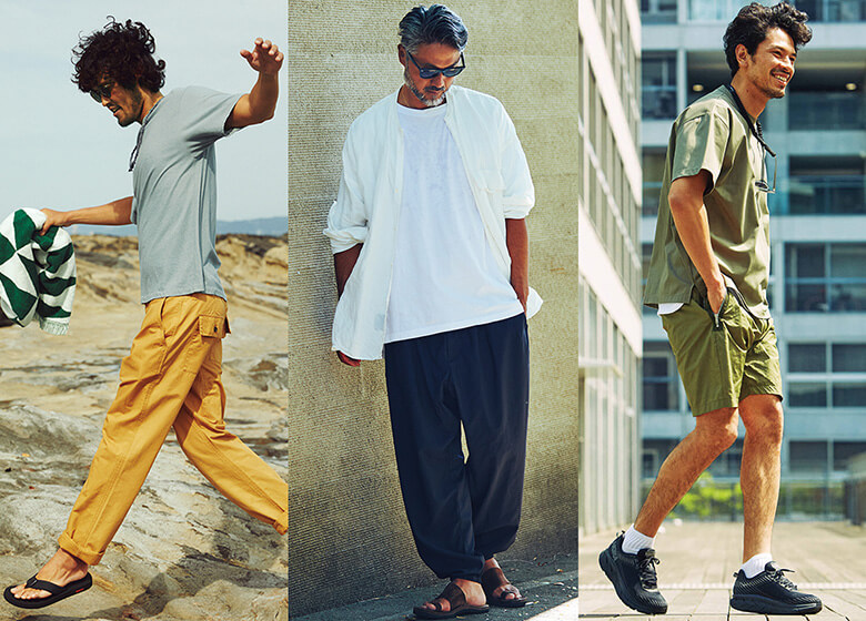 40代向け 夏の旅行コーデは何を着る？大人の上品カジュアルな着こなし17選Domani