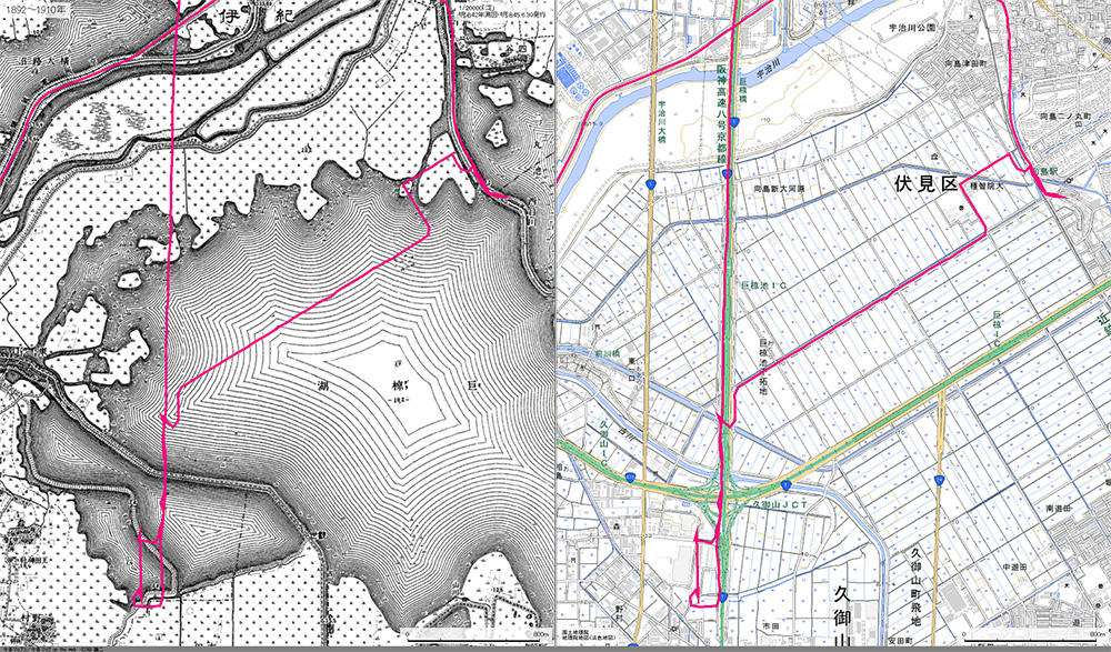 幻の巨大池「巨椋池」の謎をレンタサイクルで追ってみた 京都和樂web 美の国ニッポンをもっと知る