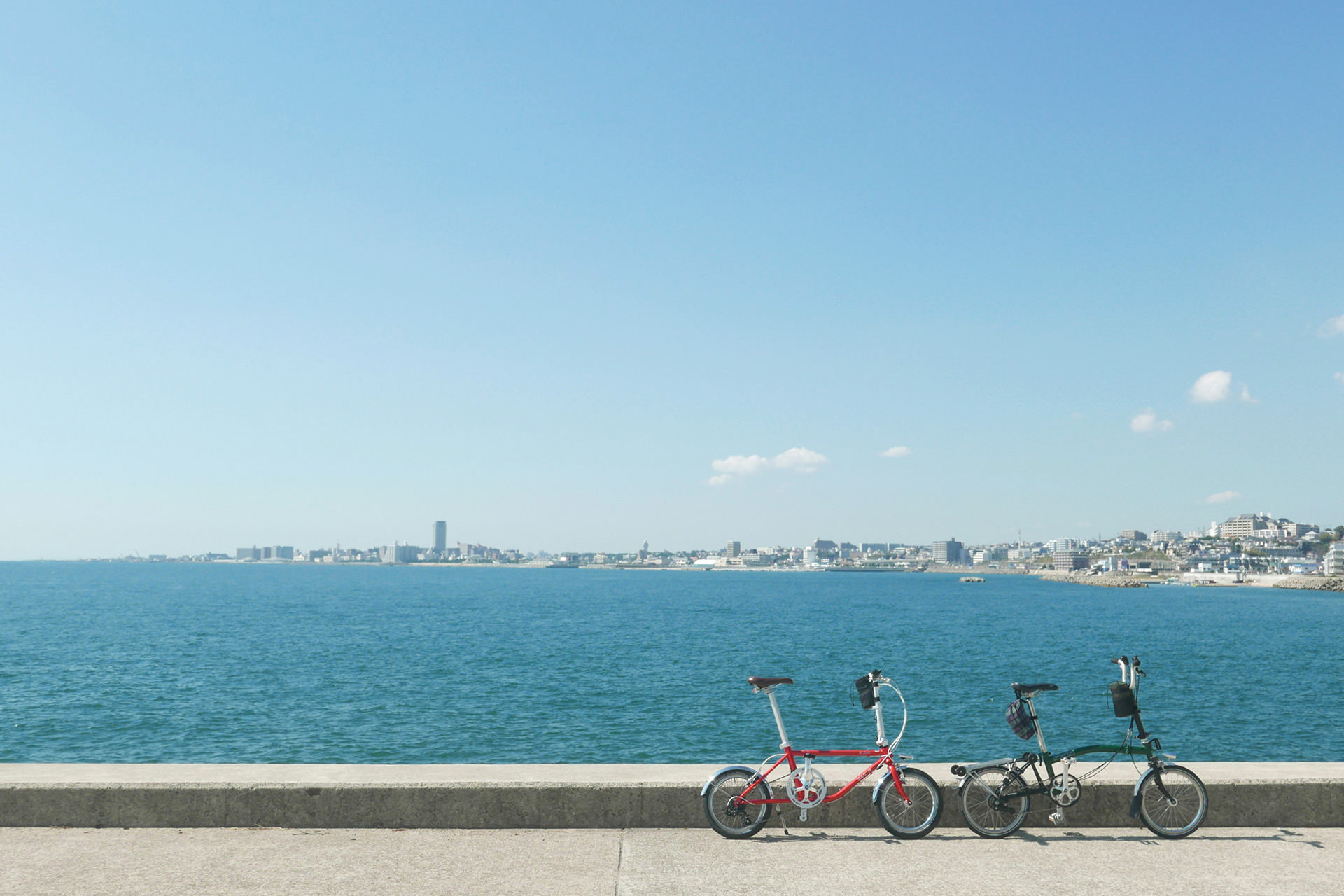 神戸周辺ポタリング --折り畳み自転車でサイクリング