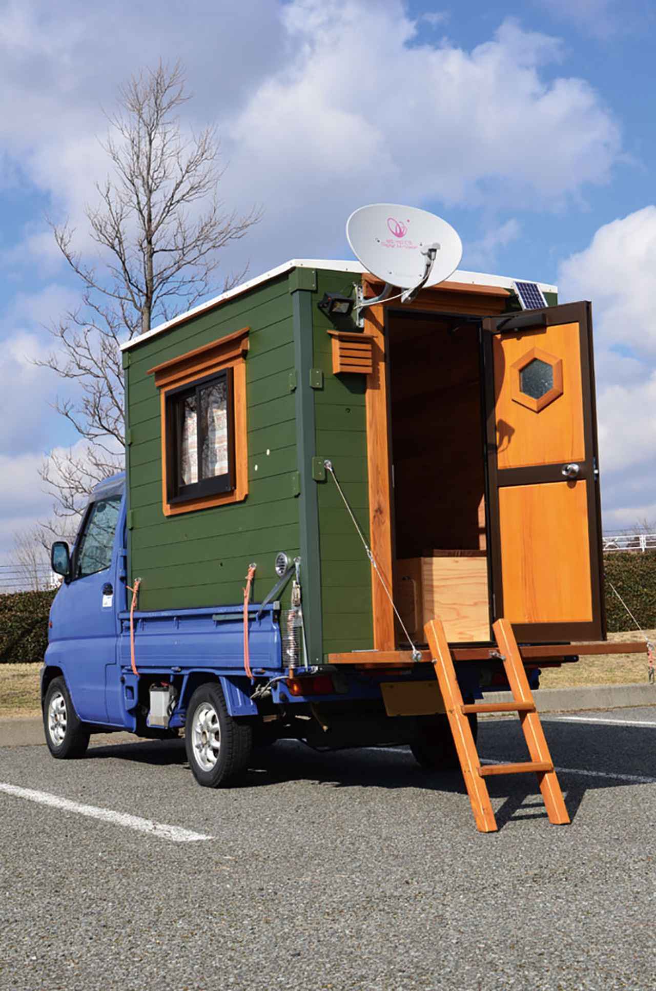 初公開 妹が12万円で自作した軽キャンのクオリティが高すぎるw 車中泊女子