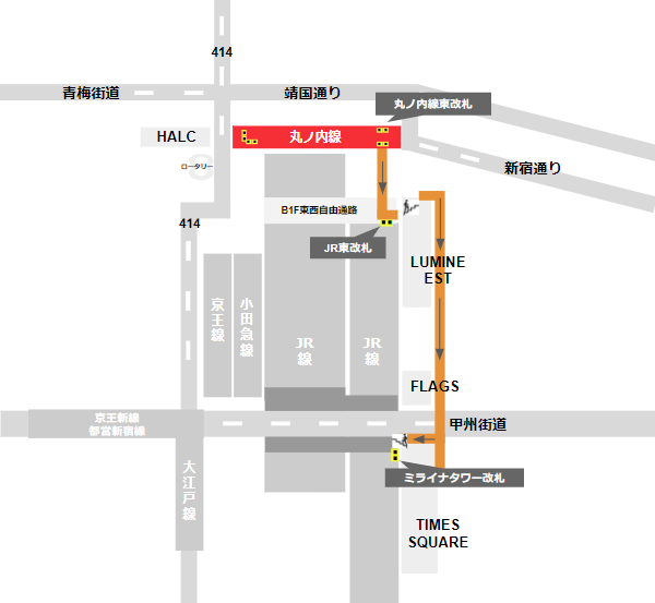 新宿駅の東西自由通路が7月19日に完成！東西の往来が便利に。KURU KURA くるくら
