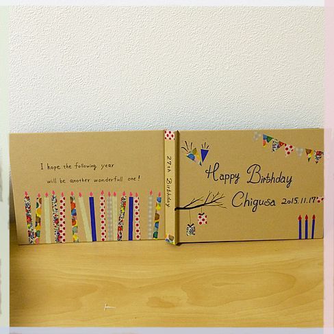 スクラップブックタイプのアルバムでつくる、卒業旅行の思い出手作りアルバム 手作りアルバムアルバムキッチン