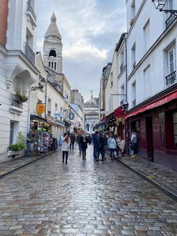 パリの石畳の写真・画像素材-Snapmart スナップマート