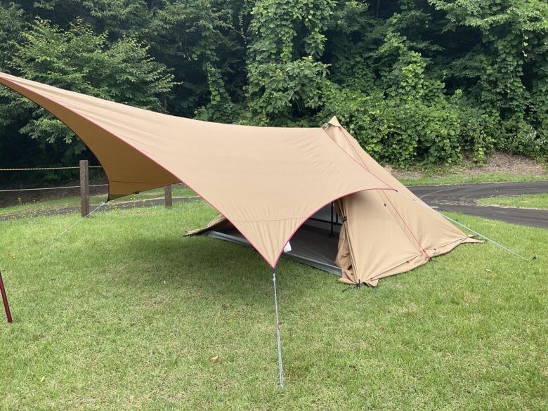 スタイリッシュなフォルムが魅力的！低空張りにおすすめのタープ3選