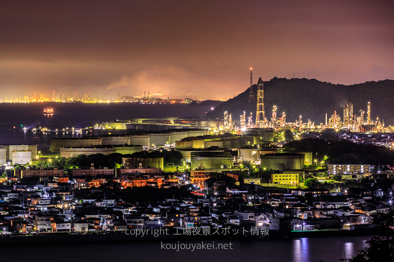 有田みかん海道の夜景和歌山県有田市-こよなく夜景を愛する人へ
