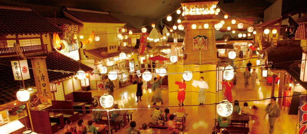 お台場大江戸温泉物語 昼も夜も楽しめる３大NEWイベント開催！秋のスイーツも満喫！秋の足湯庭園に“ハート型バラフォトスポット”&“和傘と光のアート”が登場！GENSEN HOLDINGS株式会社 のプレスリリース