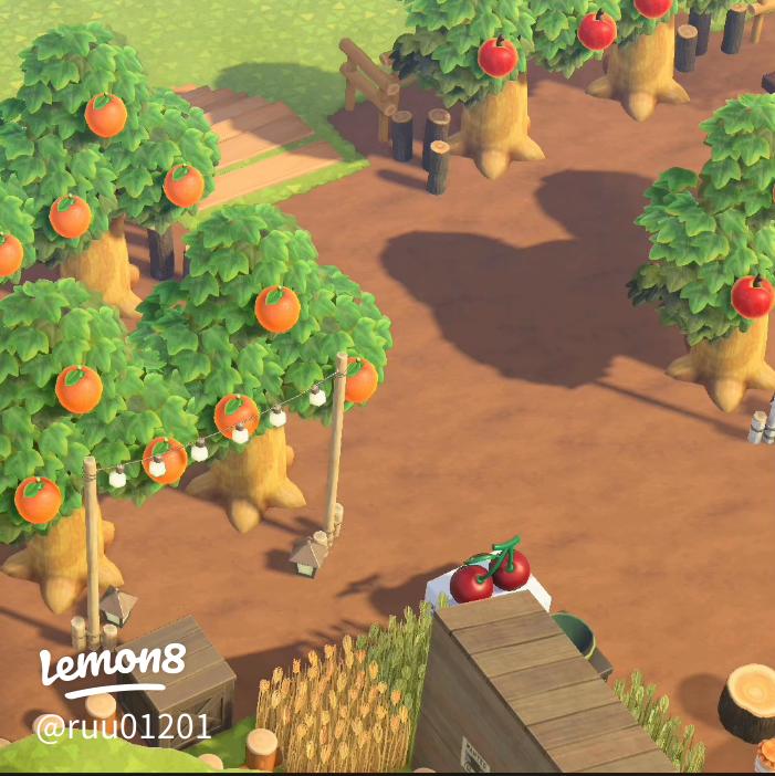 あつ森 果樹園のレイアウトまとめ！おしゃれな人気デザイン30選