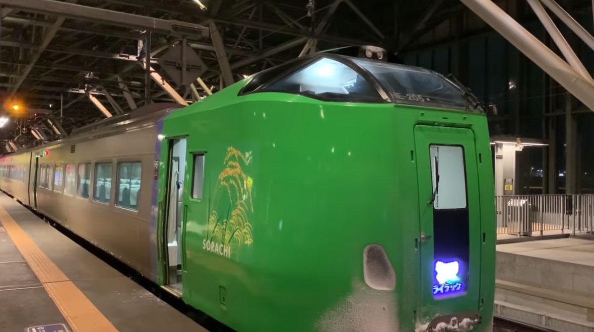 もうすぐ見納め 緑の「カムイ」北海道限定の鉄道ブログ