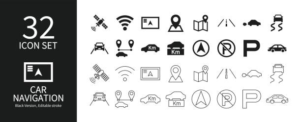 カーナビのイラストかわいいフリー素材集 いらすとや