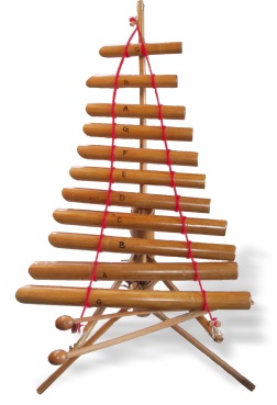 ベトナムの石琴 ダン ダー トルントゥルン ベトナム楽器