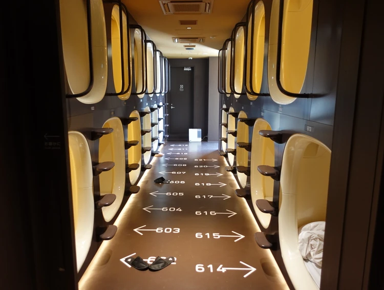 お洒落なカプセルホテル 進化系おひとり様ホテルで優雅にGQ JAPAN