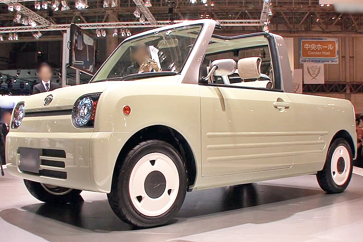 東京モーターショー2009 スローライフをおしゃれに楽しむオープン4シーター「ダイハツ basket バスケット
