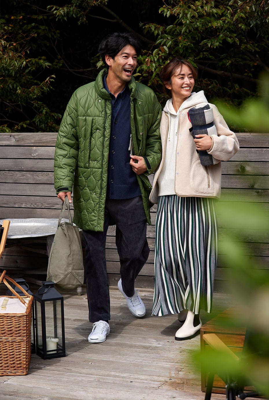 ファッションの視点で切り取った、グランピングの魅力。KEIKOKU GLAMPING TENTのビジュアルがお披露目。newsHOUYHNHNM フイナム