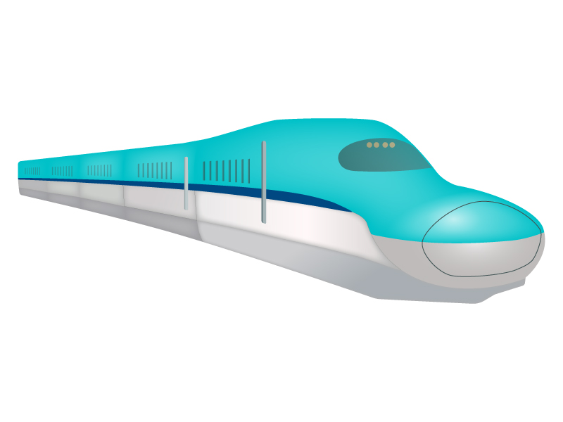 かわいい新幹線の無料フリーイラスト - イラストストック