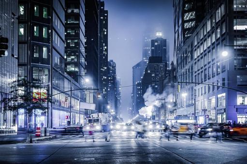 ハワイ、オアフ島の夜景 – 無料写真素材