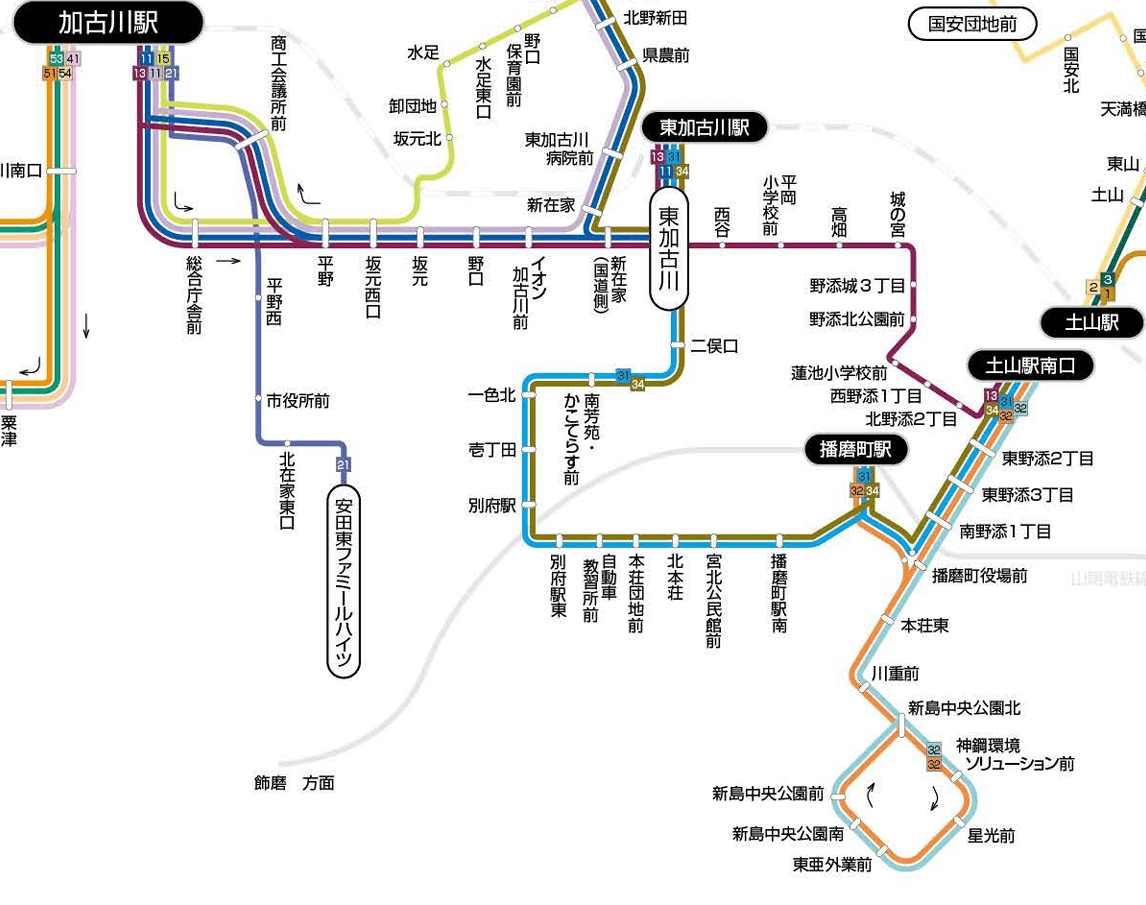 ＪＲ山陽本線 神戸－門司 宝殿駅 ホームメイト